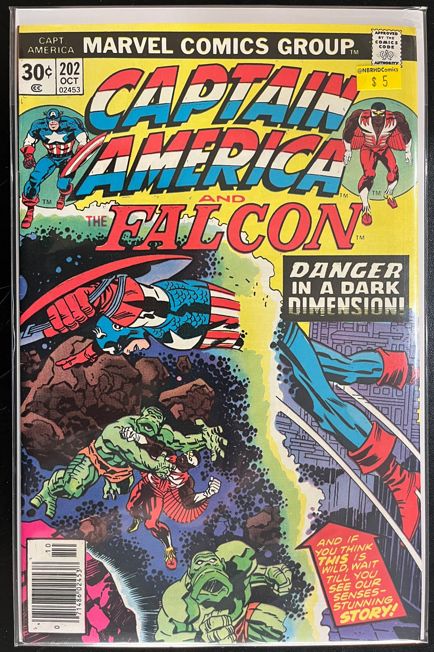 Captain America #202