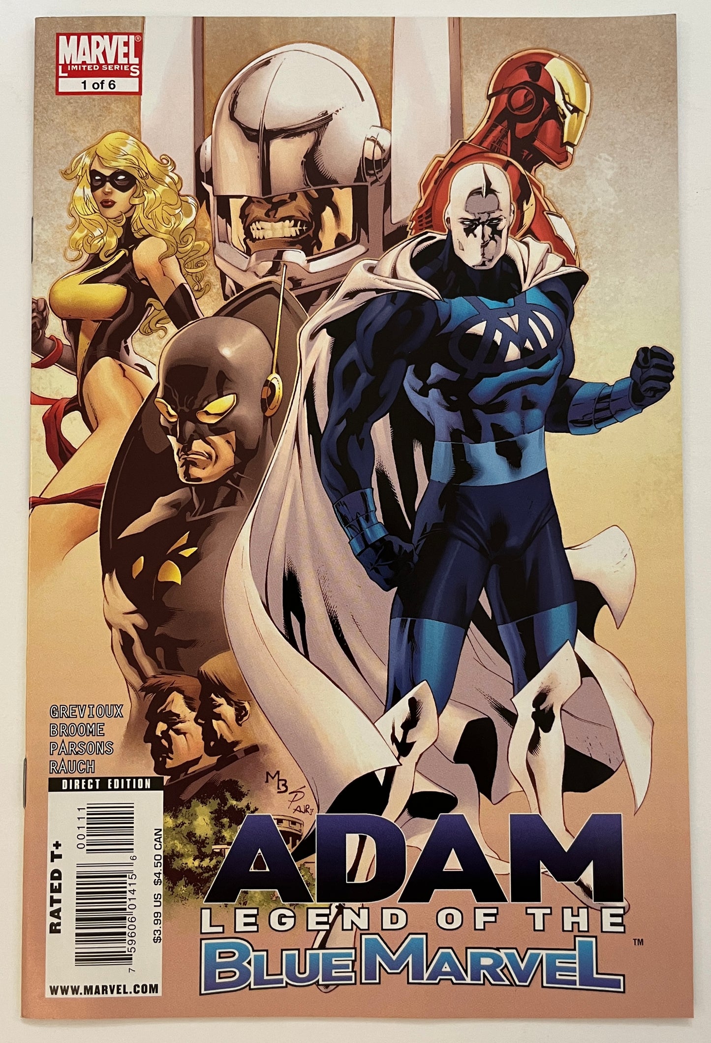 Adam Legend of the Blue Marvel #1