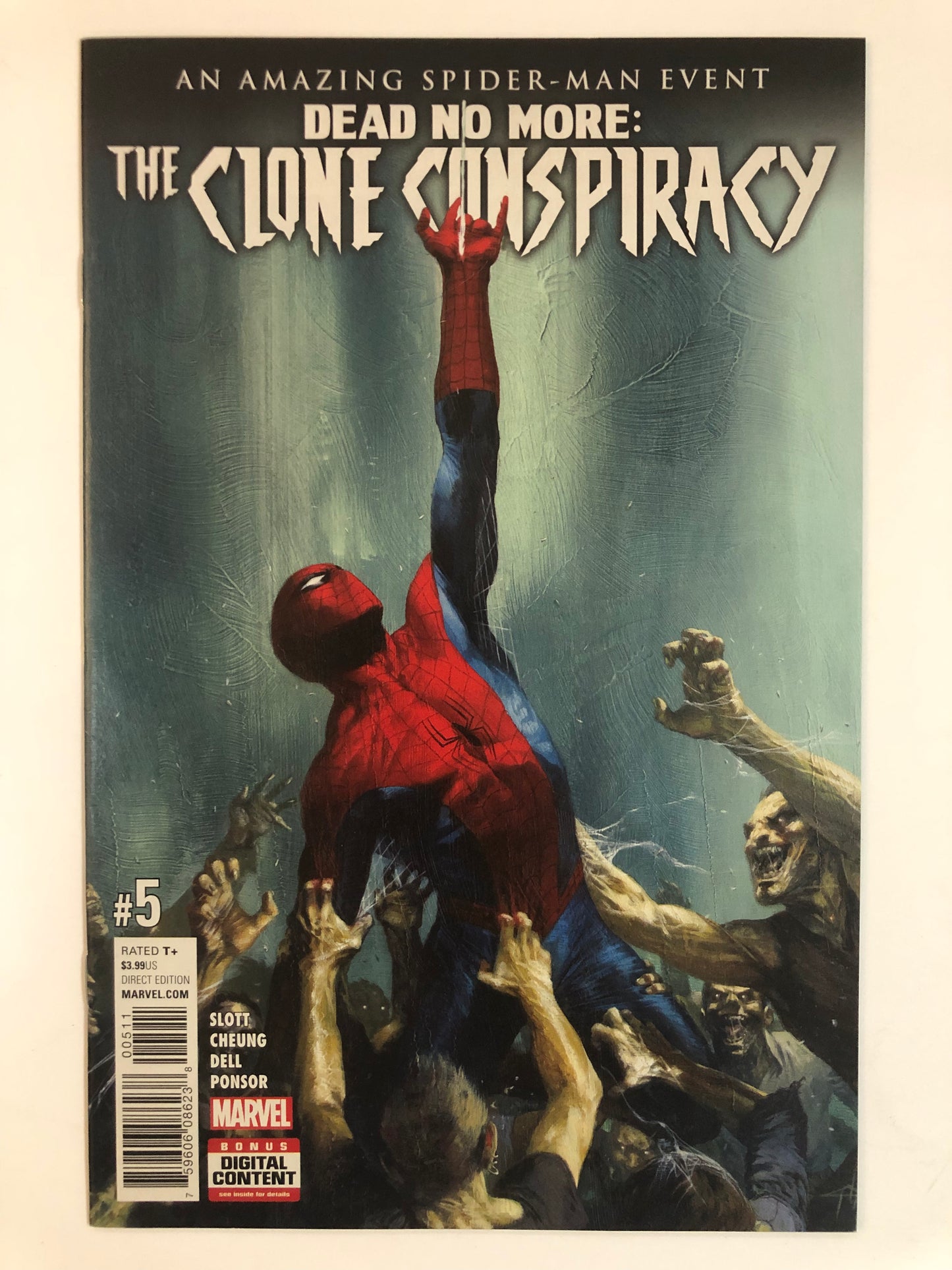 Dead No More: The Clone Conspiracy (2016, Spider-Man) Complete Set #1-5