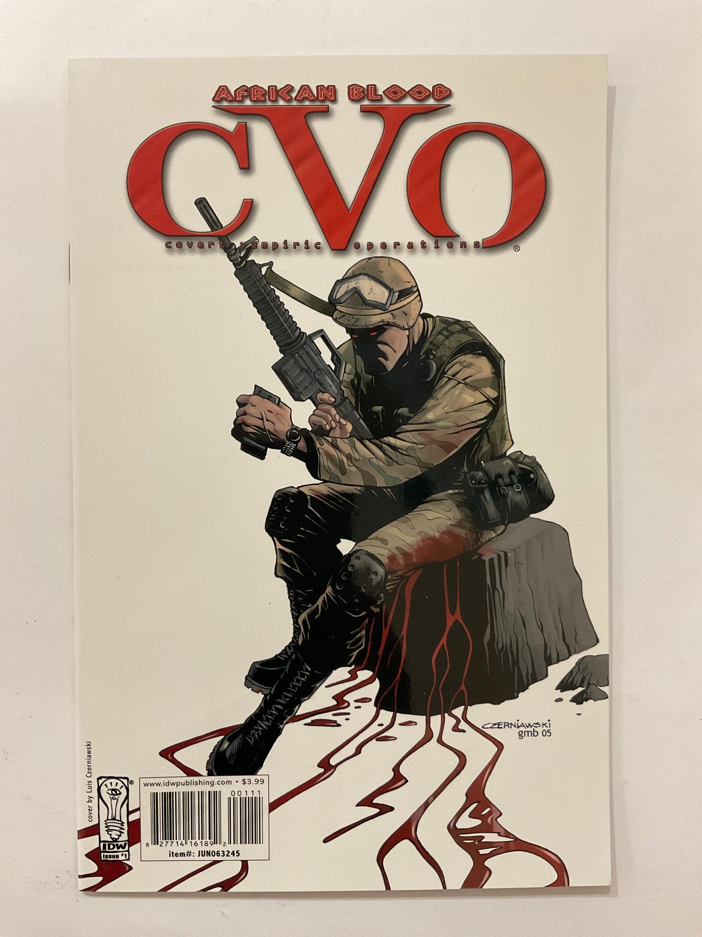 African Blood: Covert Vampiric Operations #1-4 Set