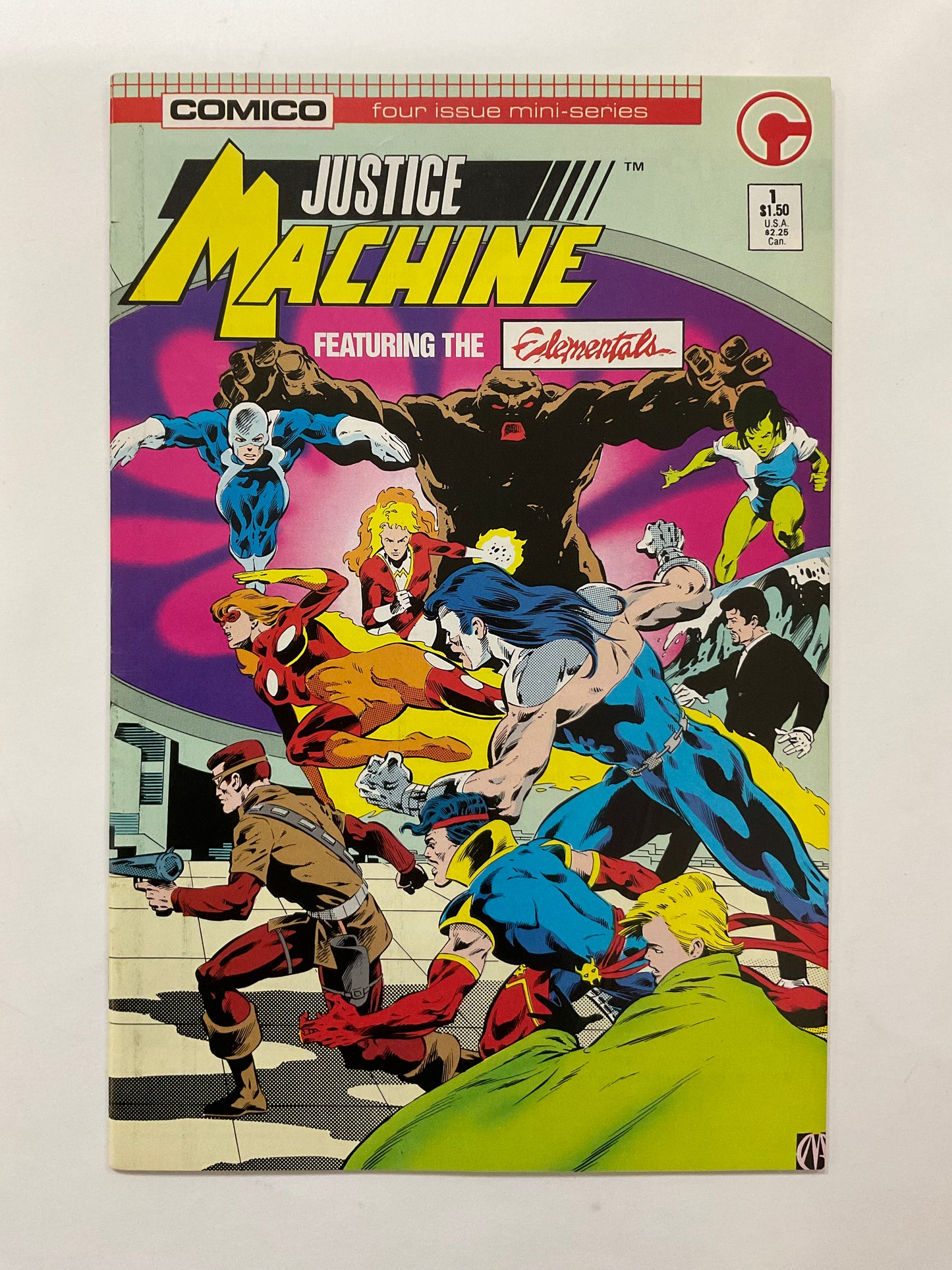 Justice Machine featuring The Elementals Set