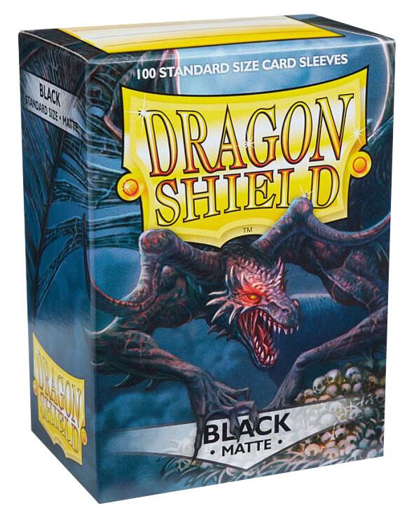 Dragon Shield Matte Card Sleeves - Matte Black