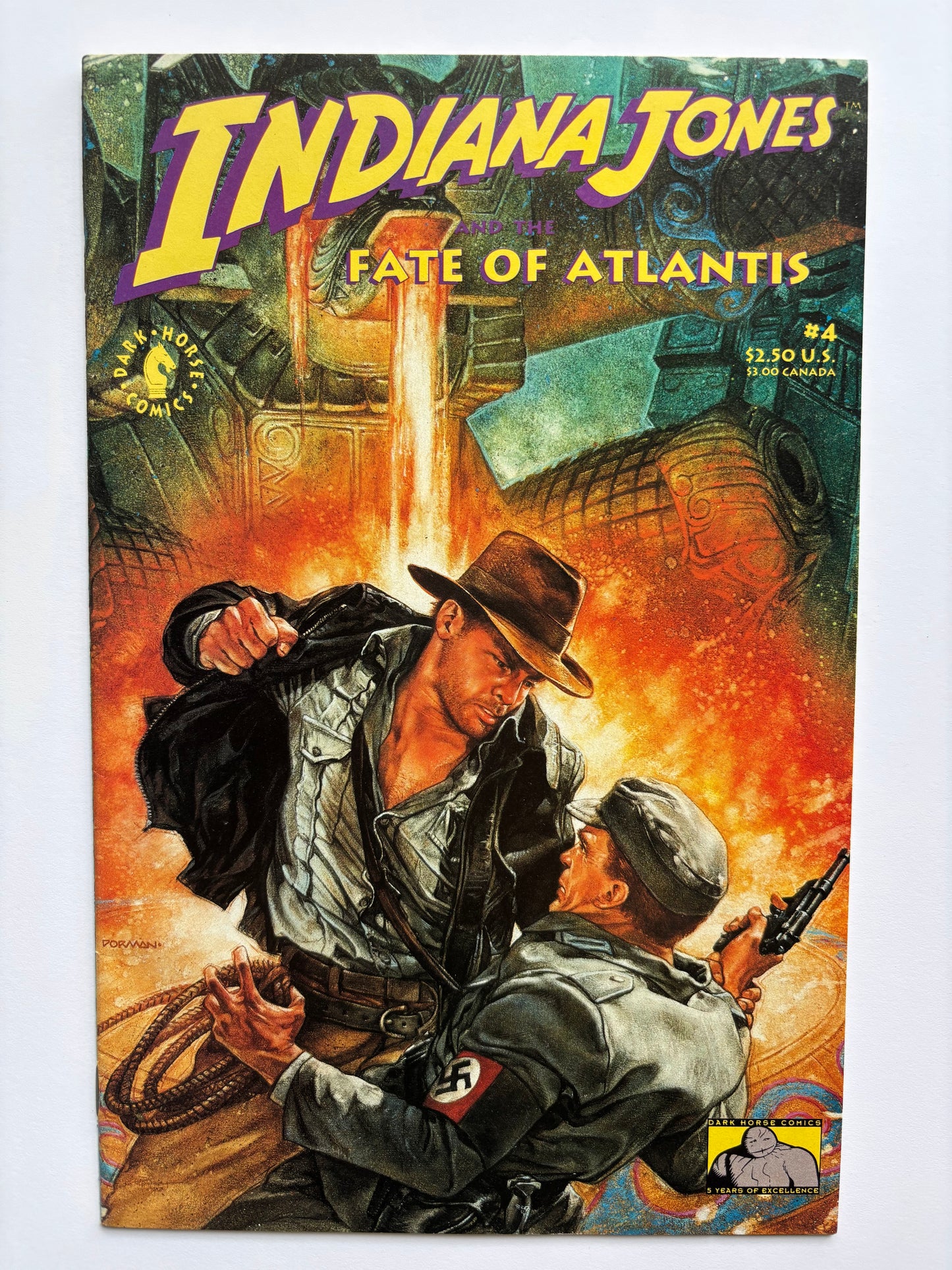 Indiana Jones and the Fate of Atlantis (1991) Complete Set #1-4