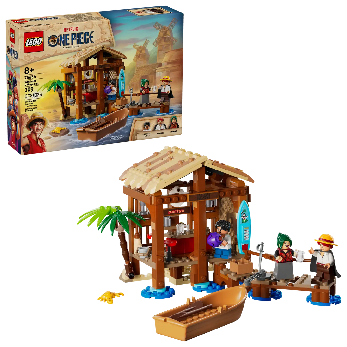 Lego One Piece Windmill Village Hut