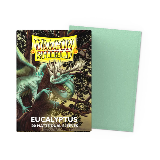 Dragon Shield Matte Dual Card Sleeves - Eucalyptus