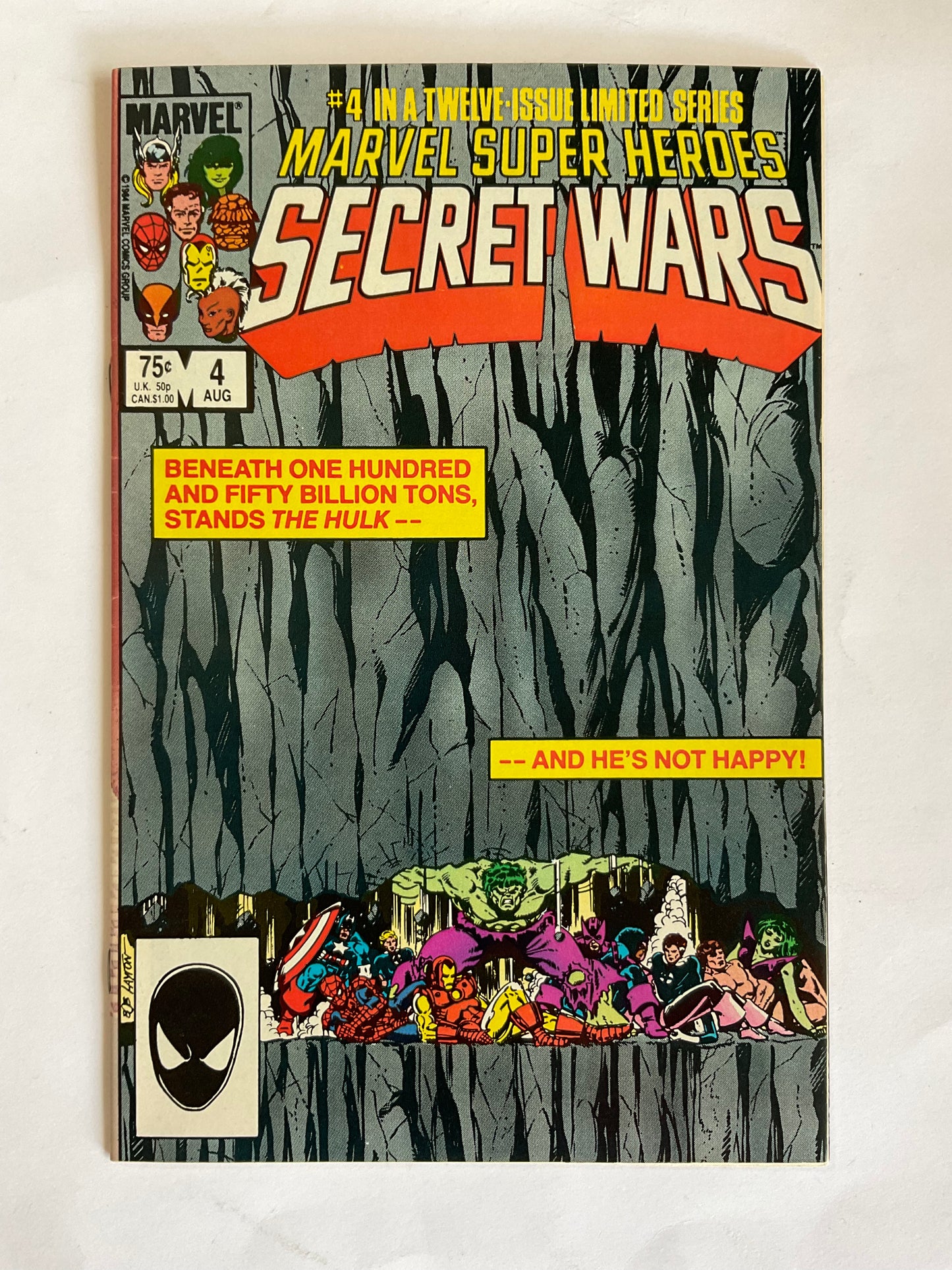 Marvel Super Heroes Secret War #4