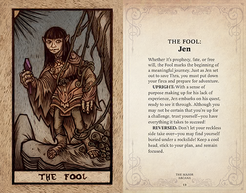 Dark Crystal Tarot Deck and Guildebook