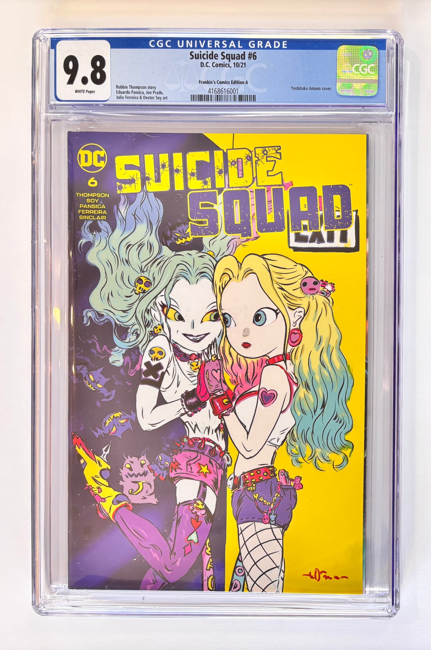 Suicide Squad (2021) #6 Yoshitaka Amano Variant CGC Graded 9.8
