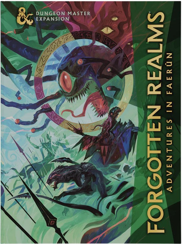 Dungeons & Dragons Forgotten Realms Heroes of Faerun Dungeon Master Expansion Hardcover (Alternate Cover)