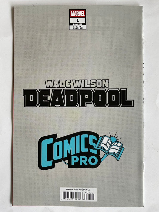 Wade Wilson Deadpool #1 Comics Pro Exclusive Cover