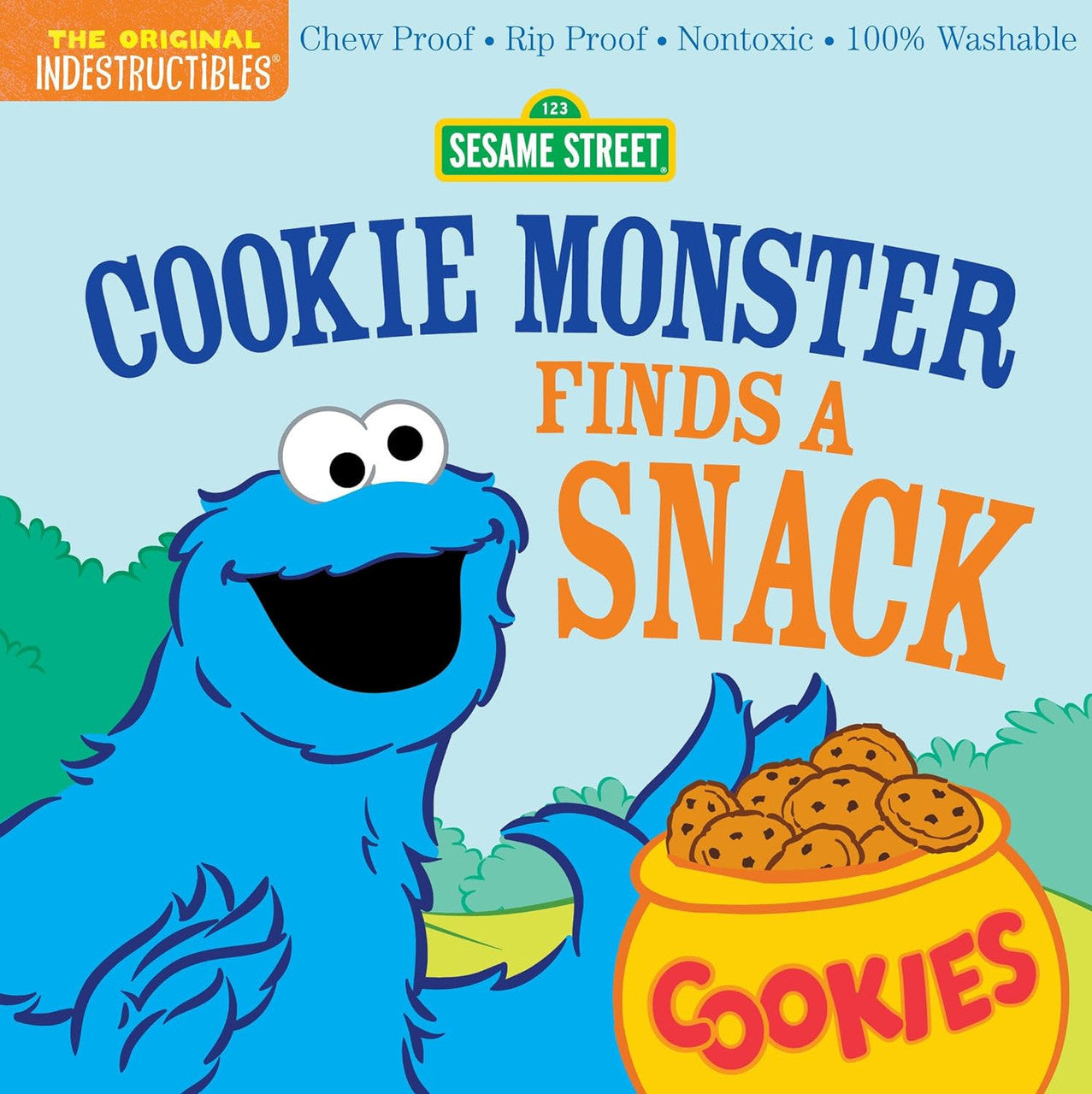 Sesame Street Cookie Monster Finds a Snack