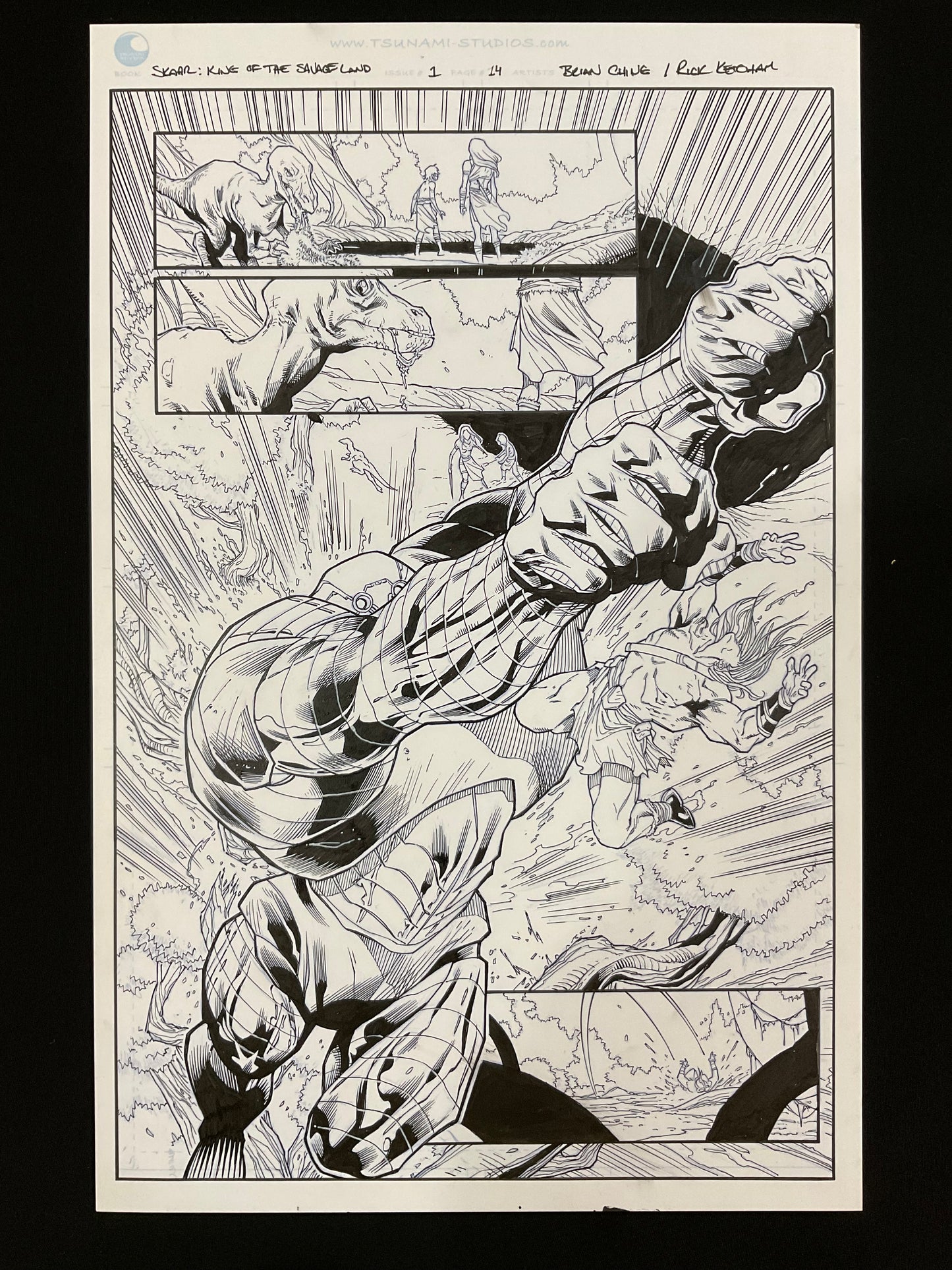 Skaar King of the Savage Land - Original Art Issue #1 Page #14