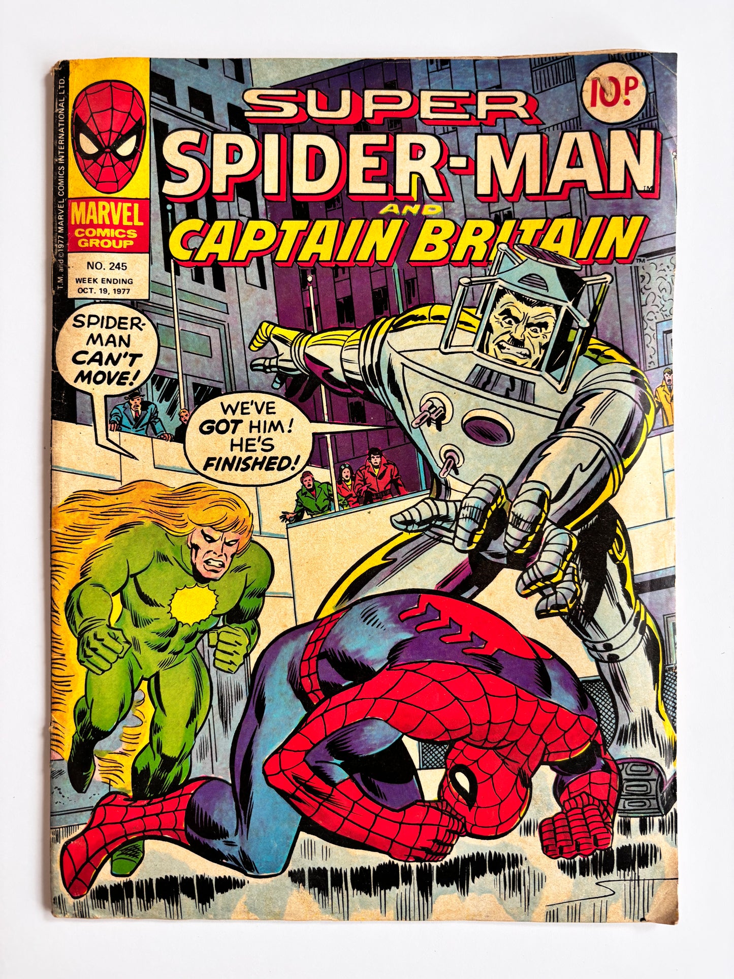 Super Spider-Man and Captain Britain (1977 - UK) #245