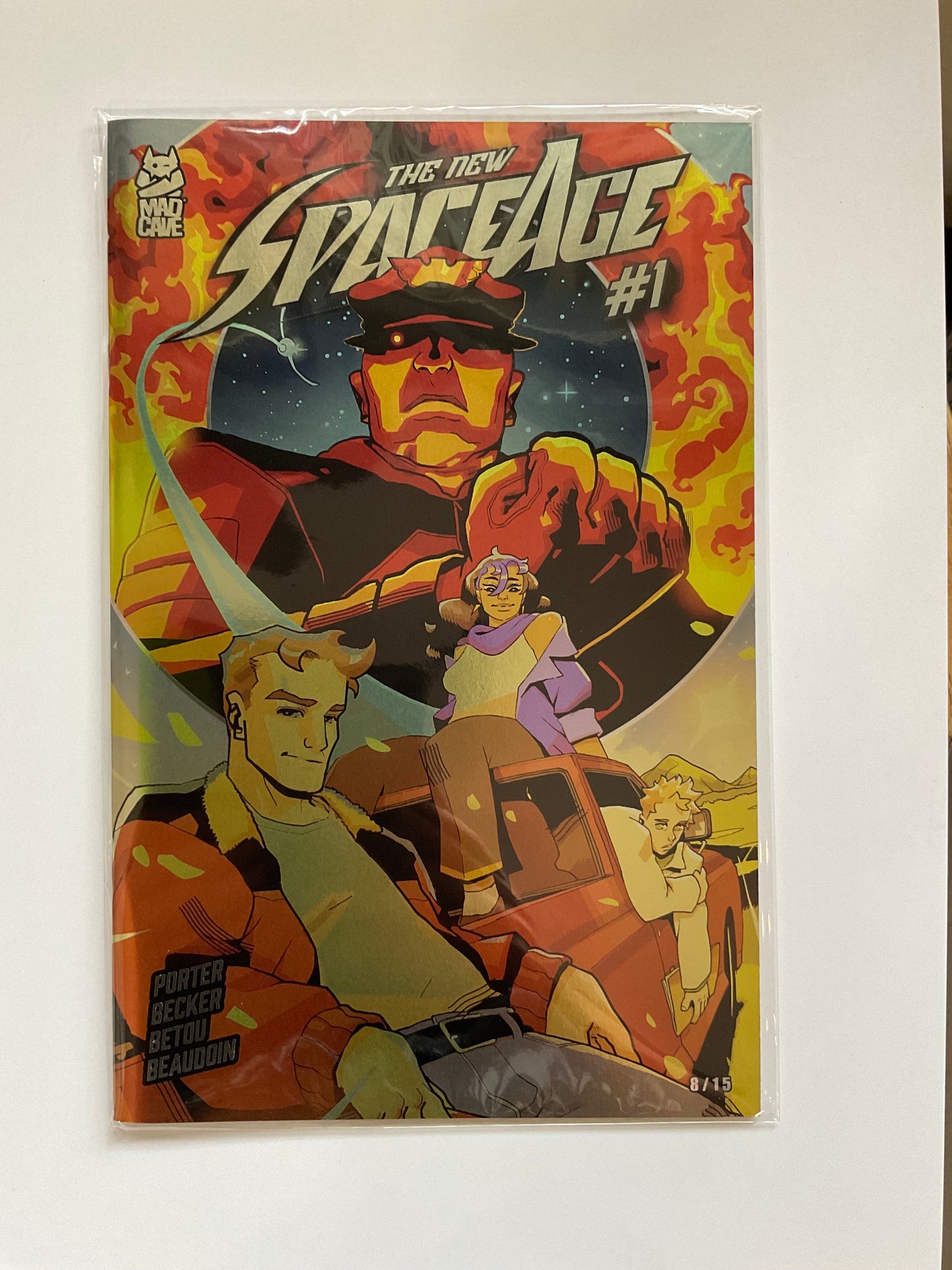 The New Space Age #1 Kevin Betou Store Exclusive Cover (Foil)