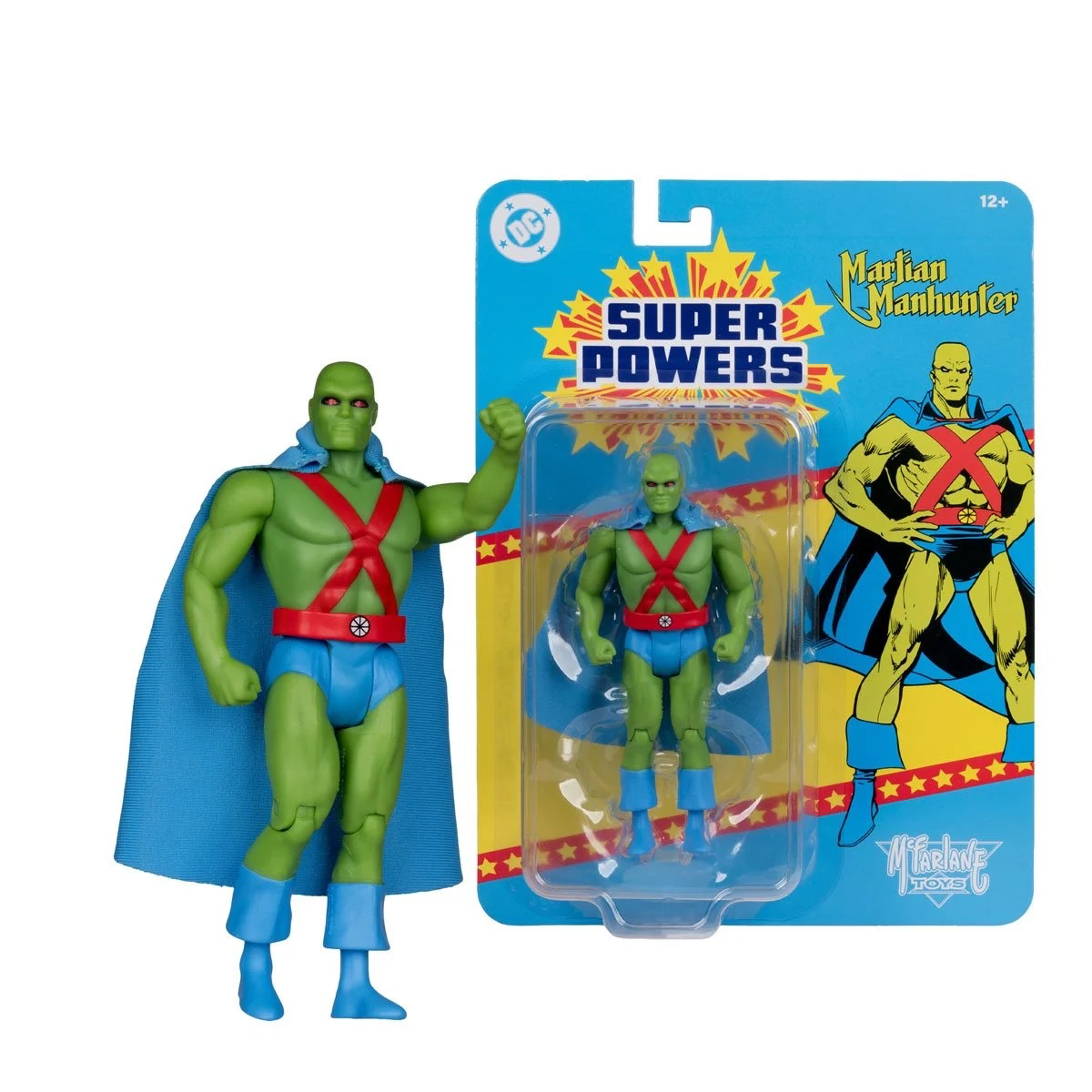 DC Direct Superpowers Martian Manhunter 5in Action Figure