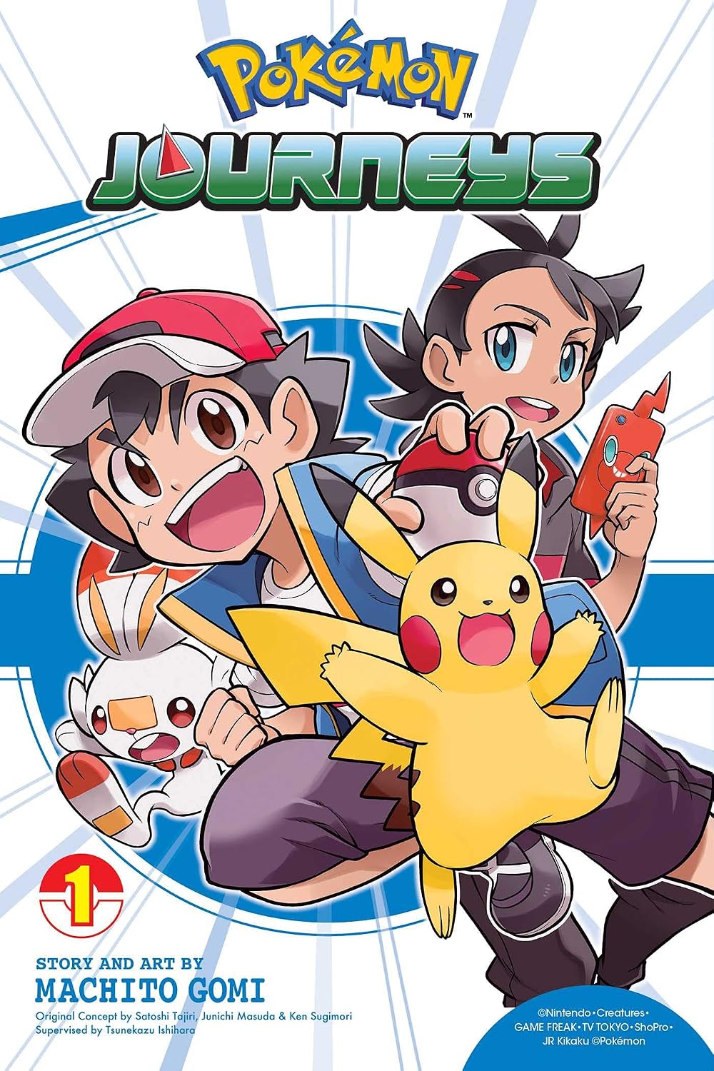 Pokemon Journeys Volume 01