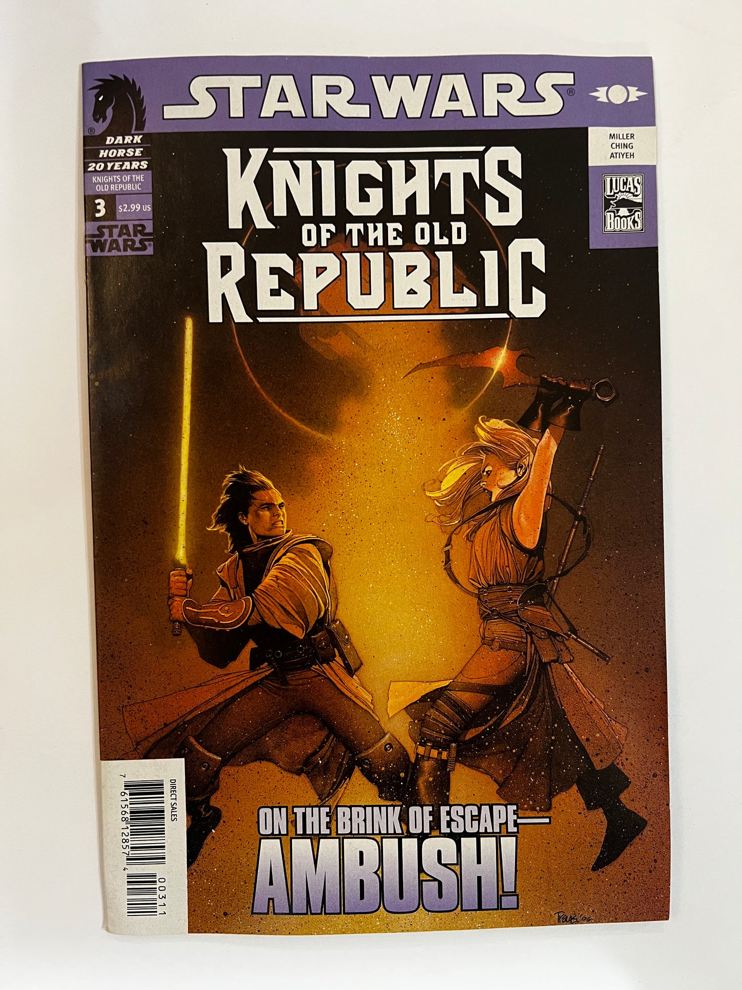 Star Wars Knights of the Old Republic #3 (Dark Horse)