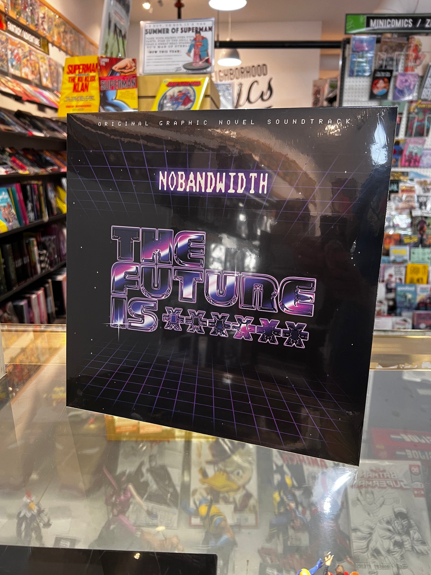 The Future Is ****** Graphic Novel Soundtrack LP by NOBANDWIDTH