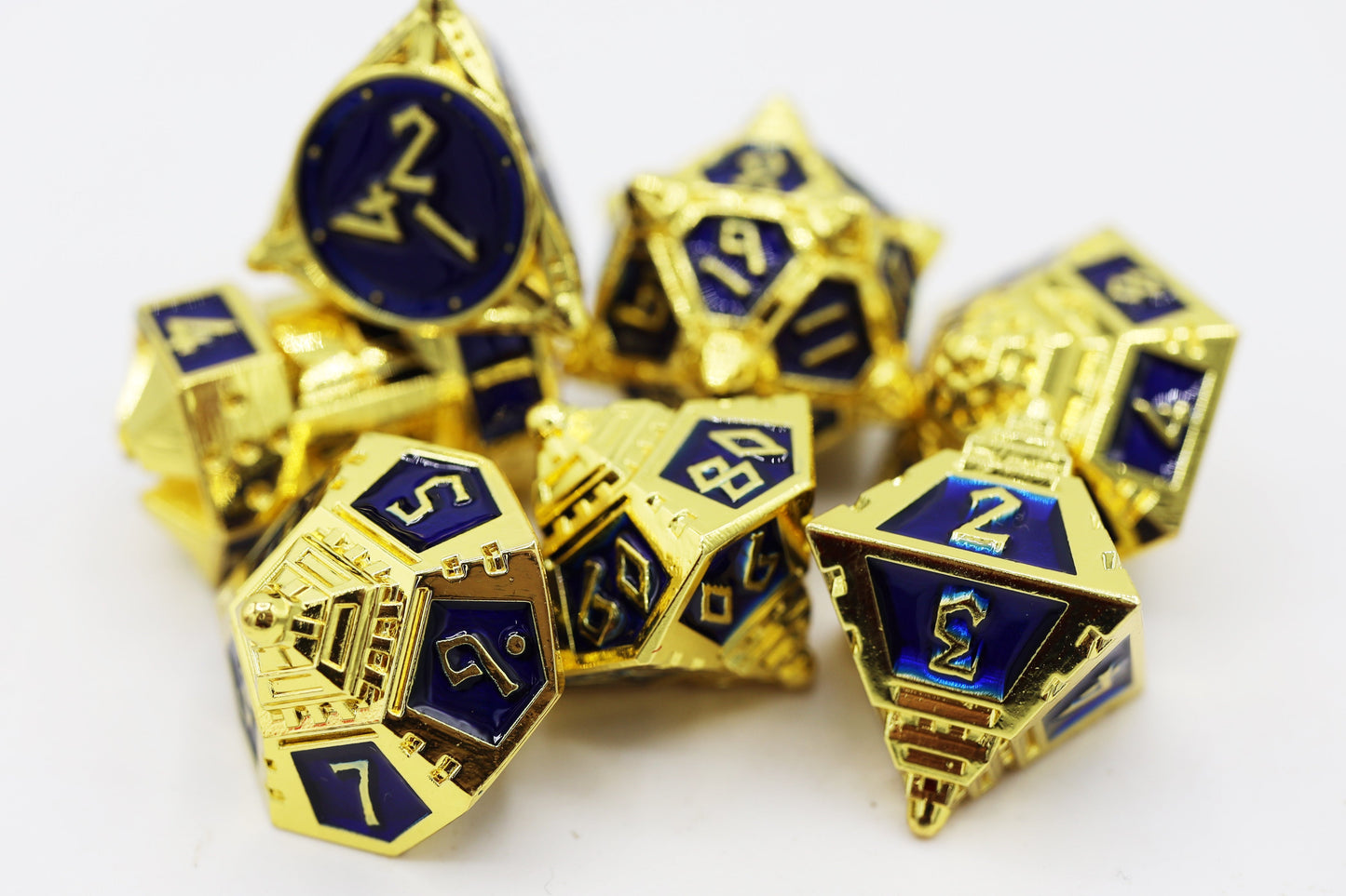 Dice 51 Cobalt Cosmos Dice Set