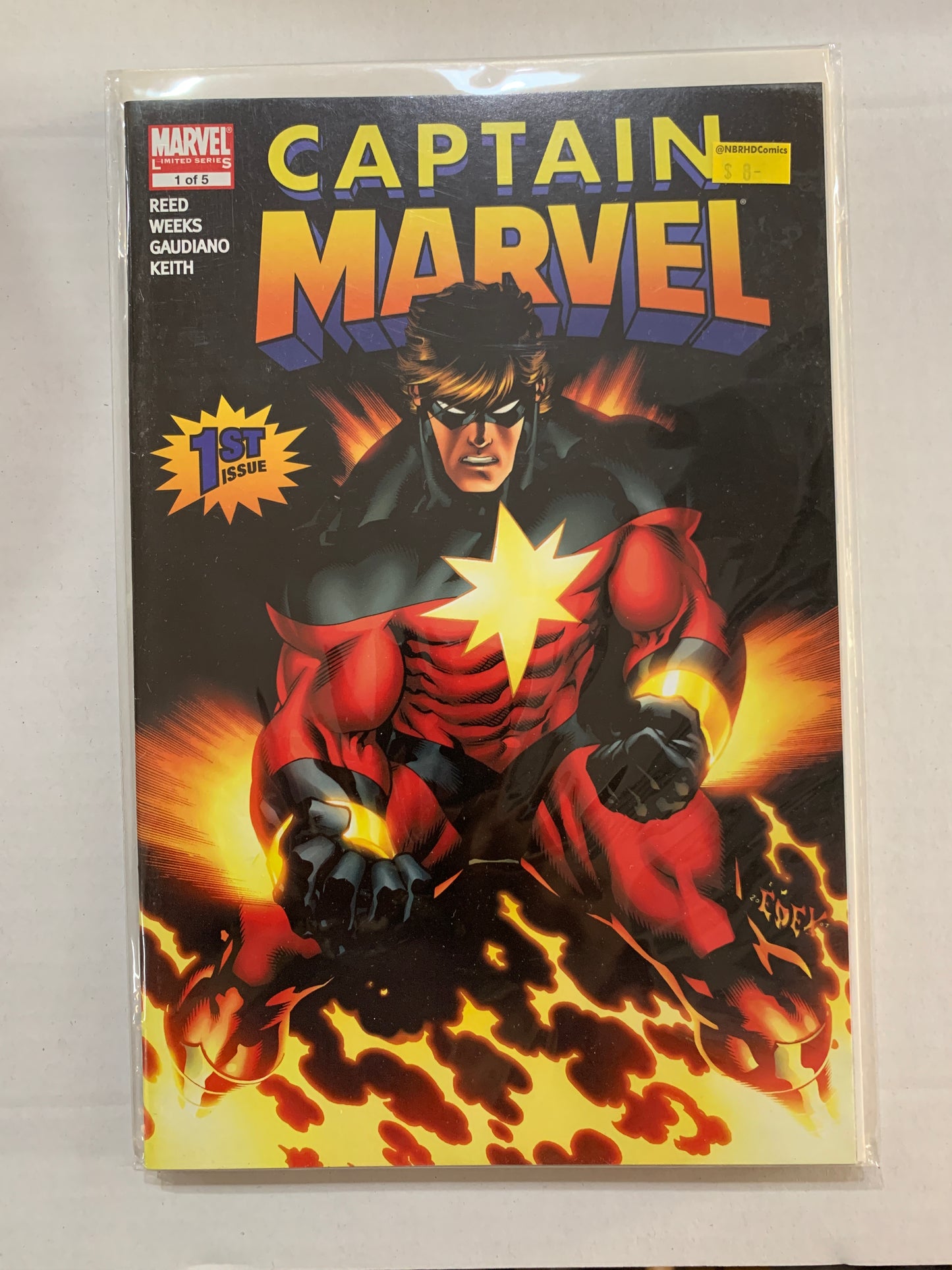 Captain Marvel #1 Set