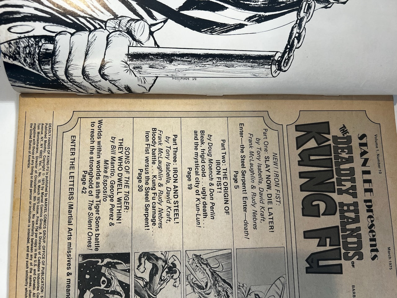 The Deadly Hands of Kung-Fu #10