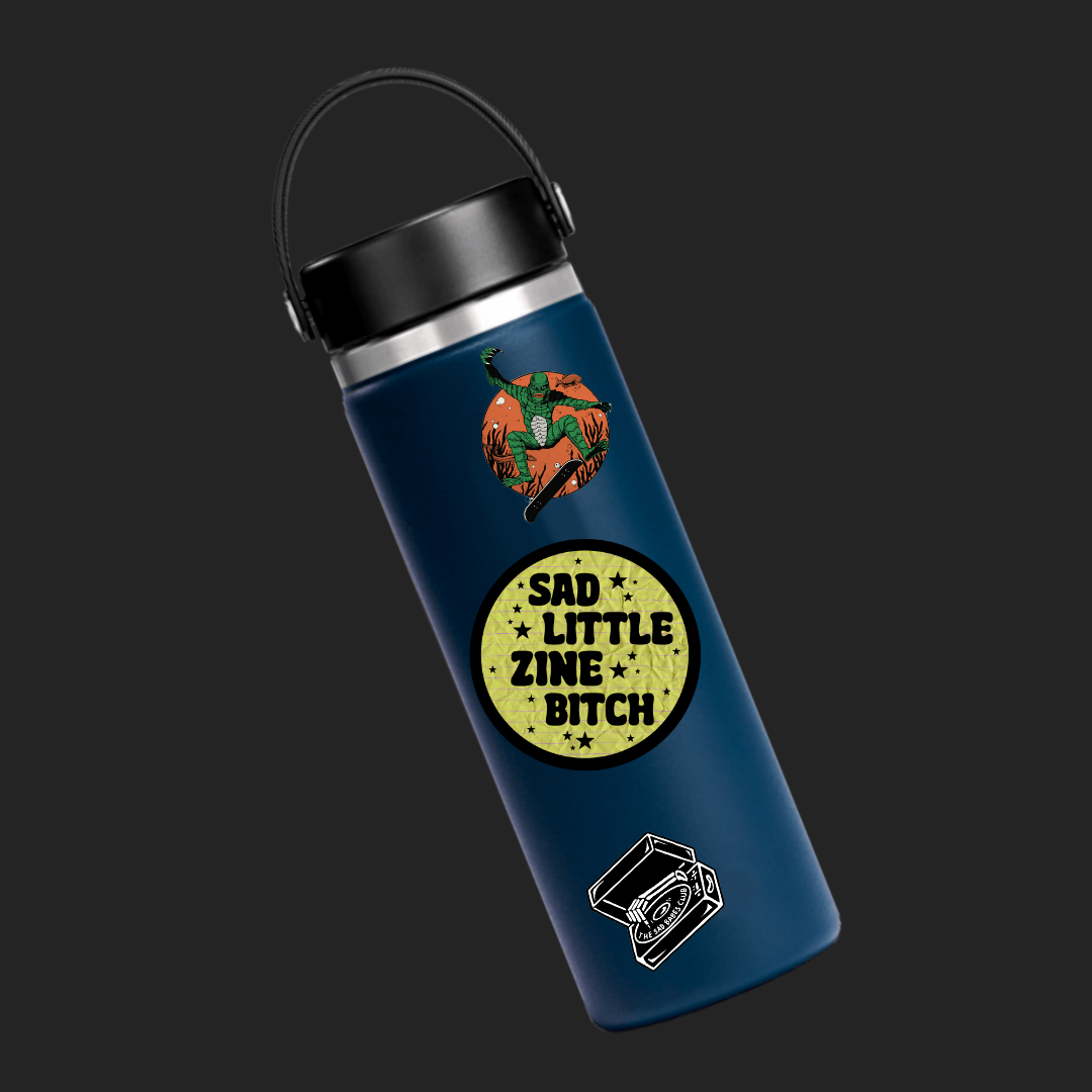 Sad Little Zine Bitch Sticker