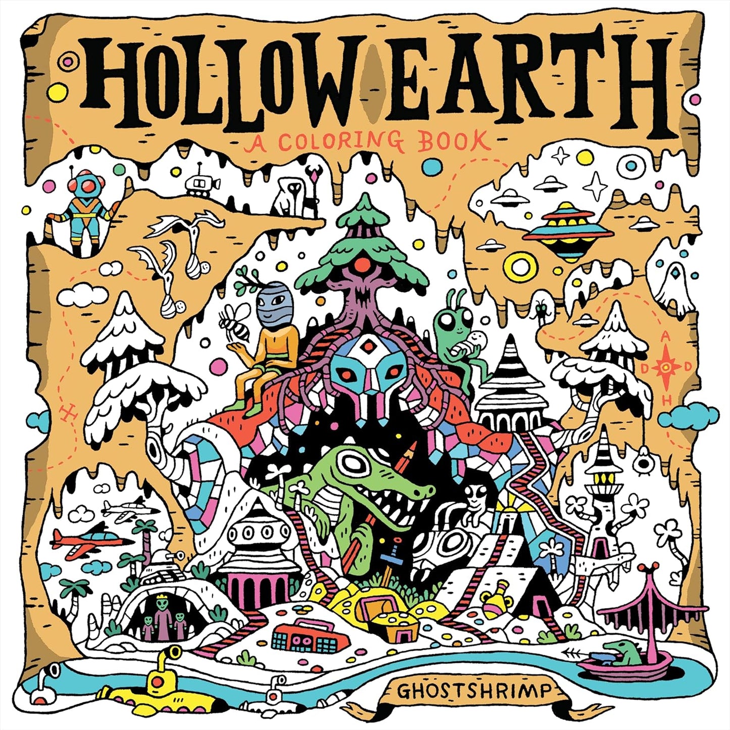 Hollow Earth (Coloring Book)
