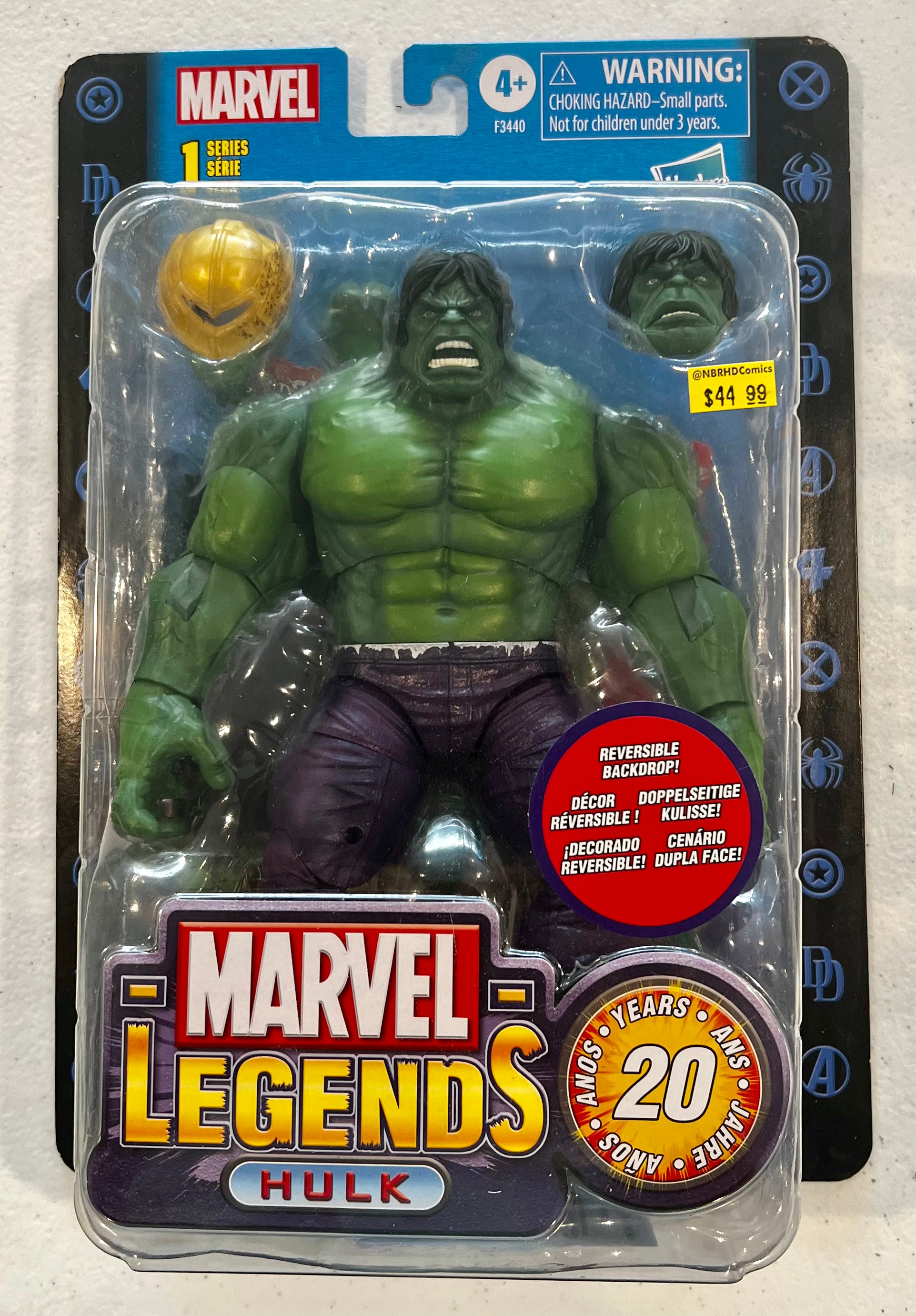 Marvel Legends 20th HULK Series 1 Neighborhood Comics