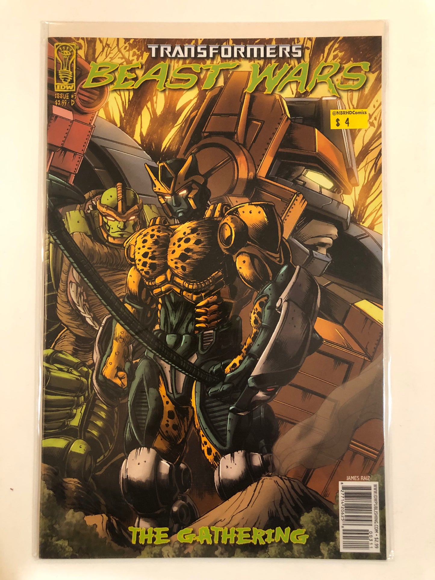 Transformers Beast Wars #3 Cover D