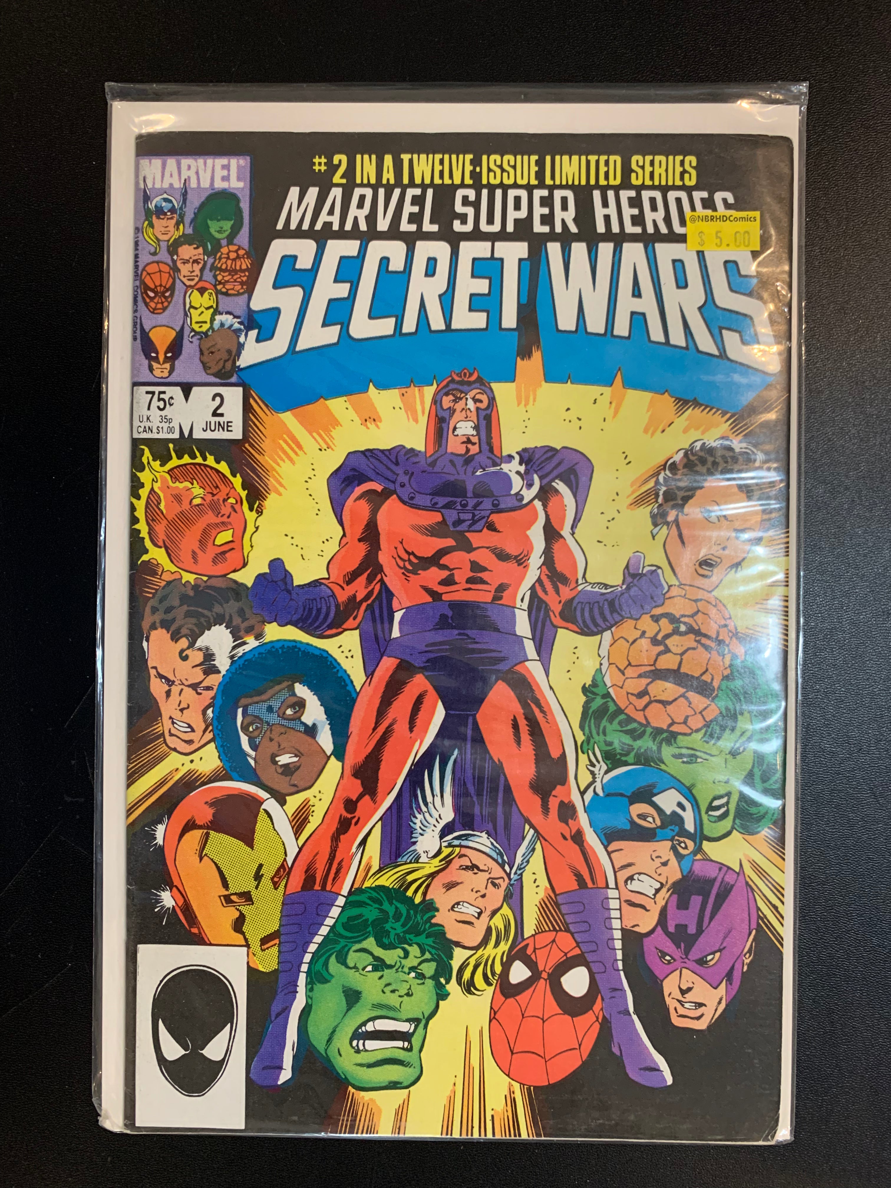 the avengers secret wars 2 comic book