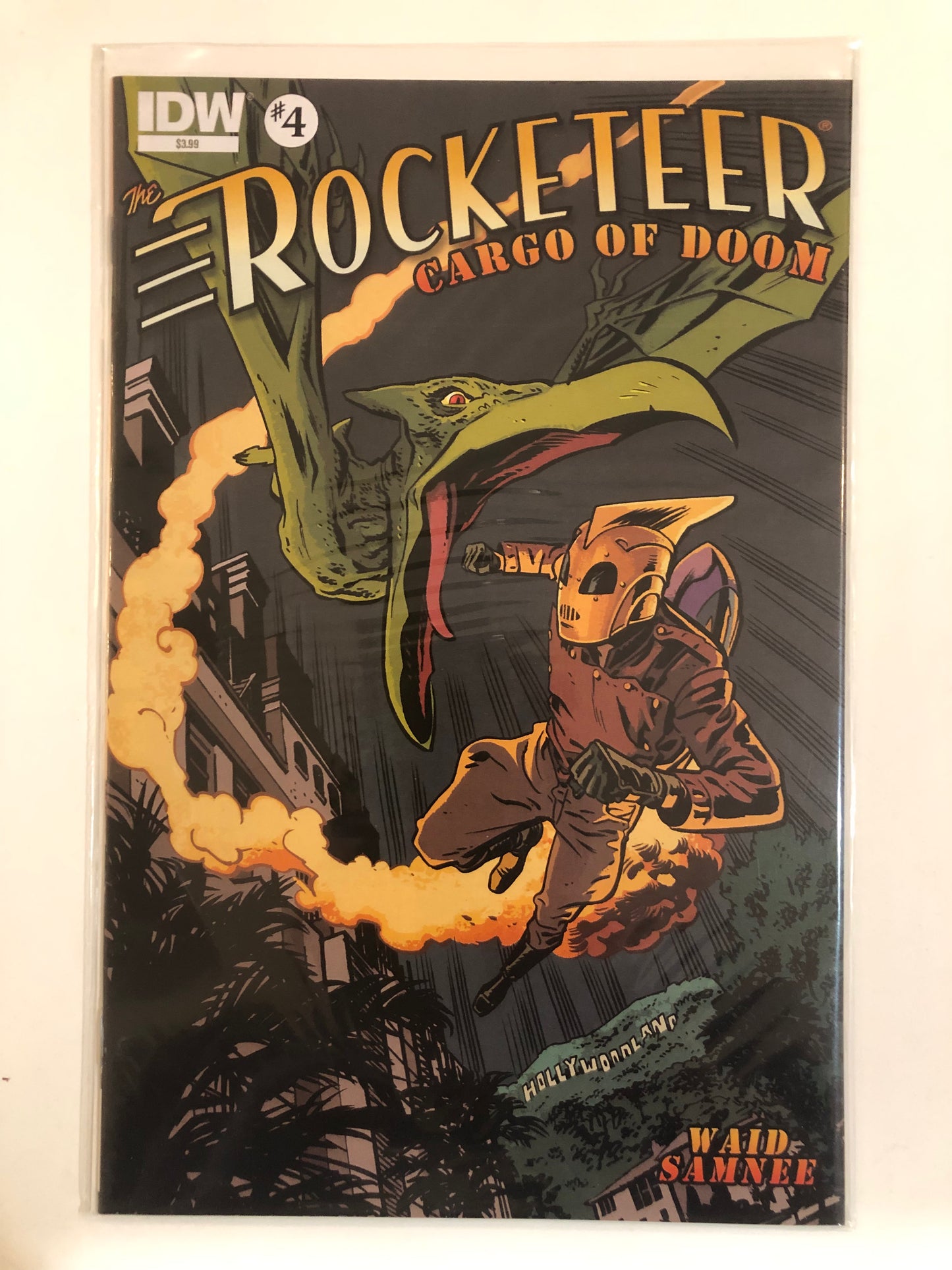 Rocketeer: Cargo of Doom 1-4 Signed set