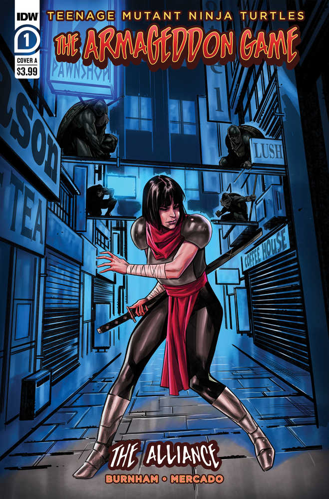 Teenage Mutant Ninja Turtles Armageddon Game Alliance #1 Cover A Mercado