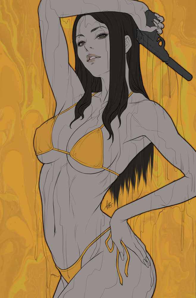 Gun Honey Blood For Blood #1 (Of 4) 2nd Print Artgerm Copic Vi