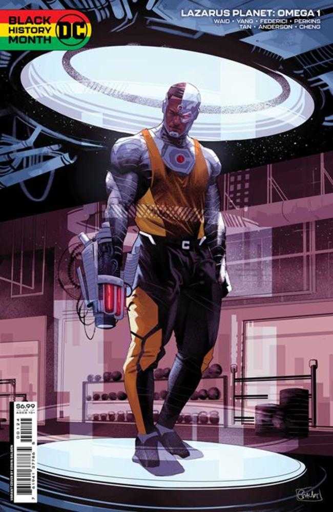 Lazarus Planet Omega 1 One Shot Cover G Edwin Galmon Black History Month Card Stock Variant