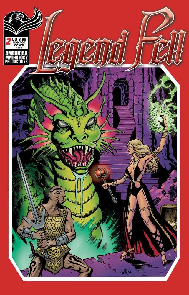 Legend Fell #2 Cover B Parson Homage