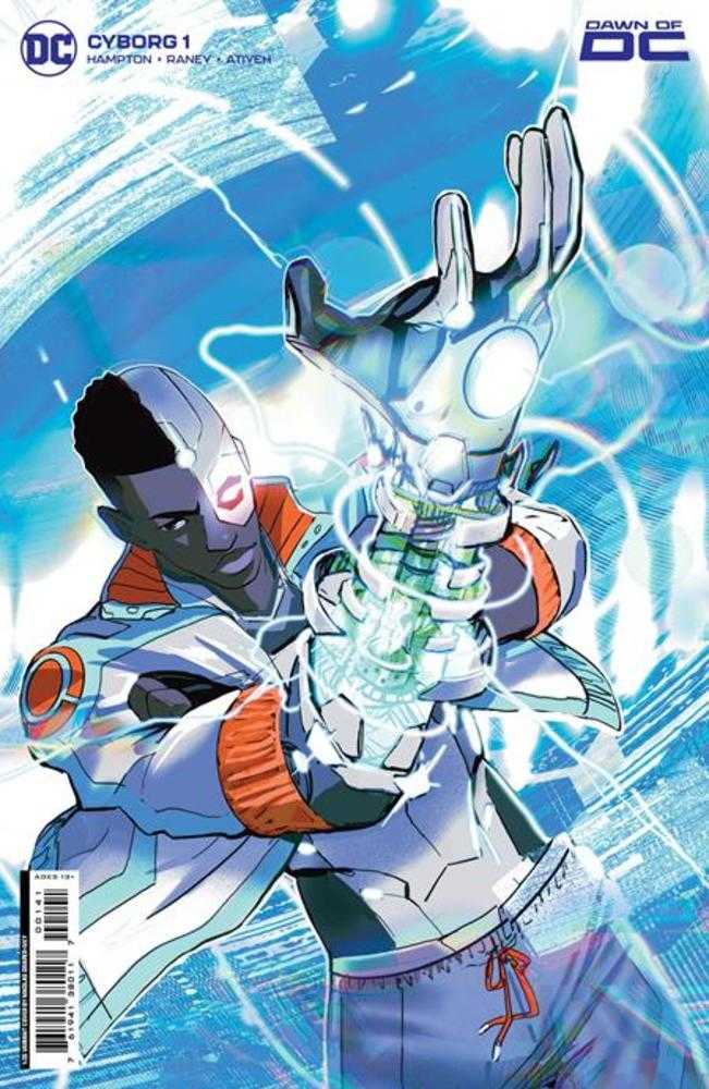 Cyborg #1 (Of 6) Cover D 1 in 25 Nikolas Draper-Ivey Card Stock Variant