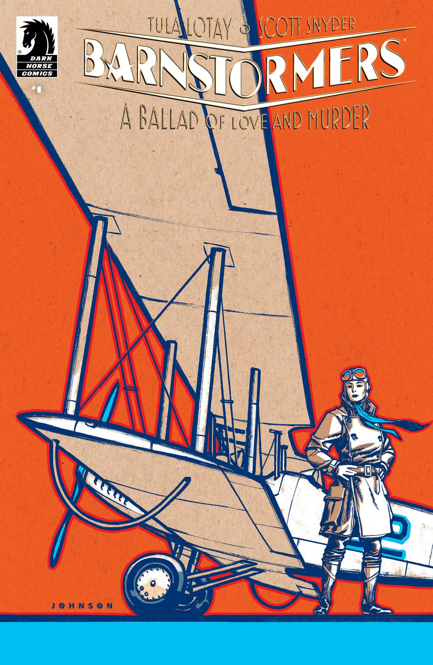 Barnstormers #1 (Cover B) (Dave Johnson)