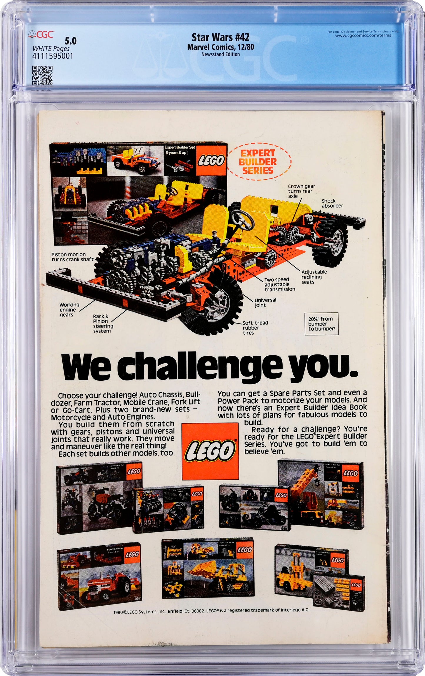 Star Wars #42 CGC 5.0 Newsstand - First Boba Fett