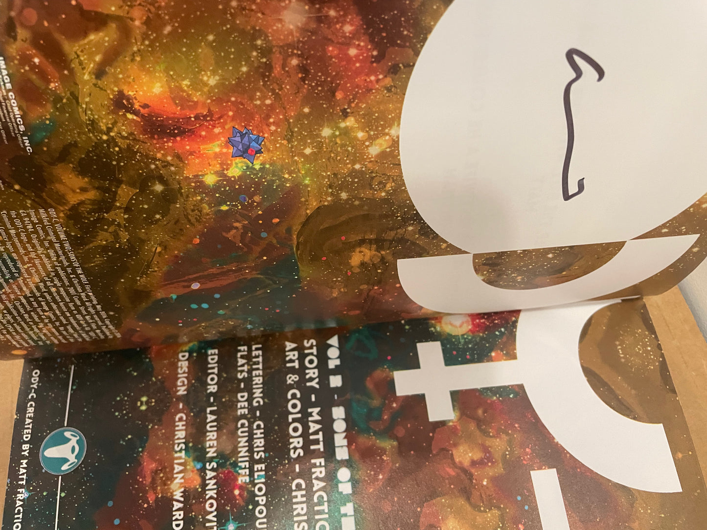 Odyc TPB Volume 02 Sons Of The Wolf (Mature) - Signed by Christian Ward