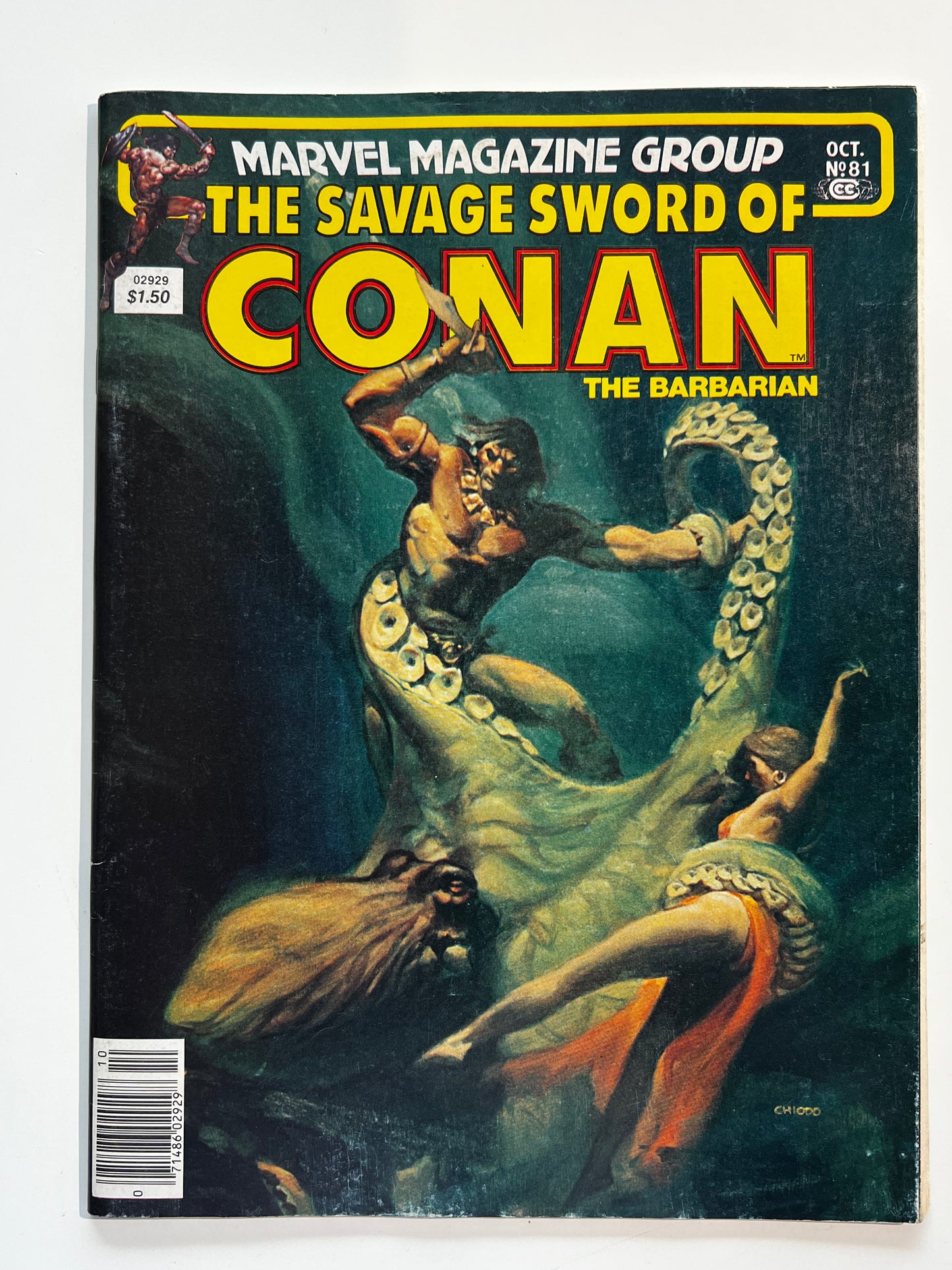 Savage Sword of Conan #81
