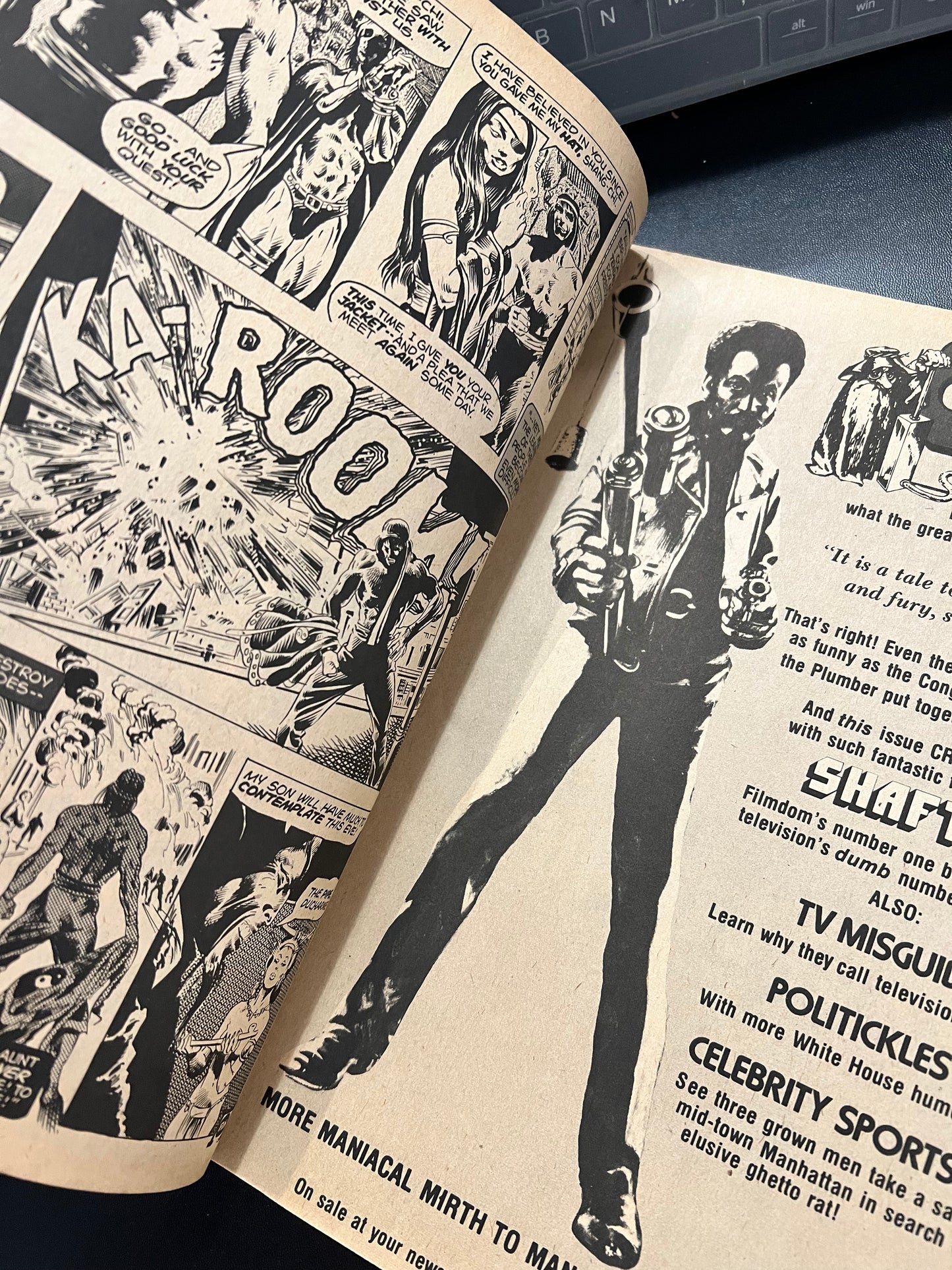 Deadly Hands of Kung Fu Magazine #1