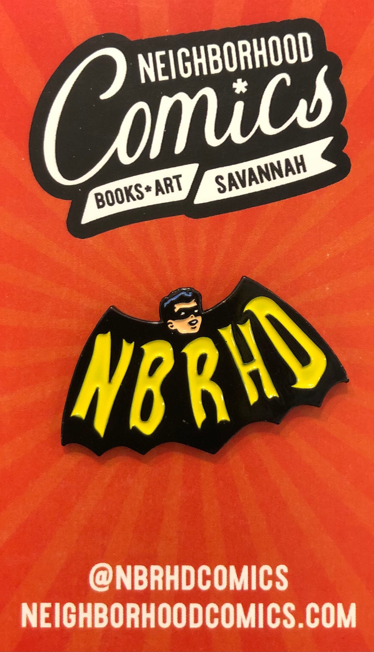 Neighborhood Comics Enamel Pins