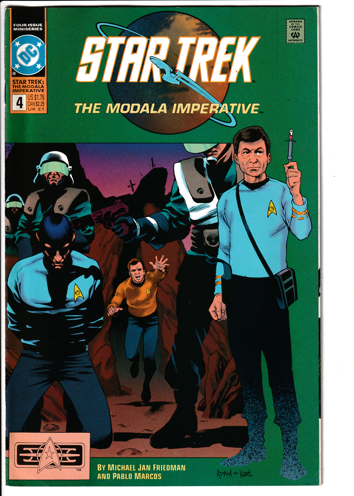 Star Trek: The Next Generation - The Modala Imperative #1-4