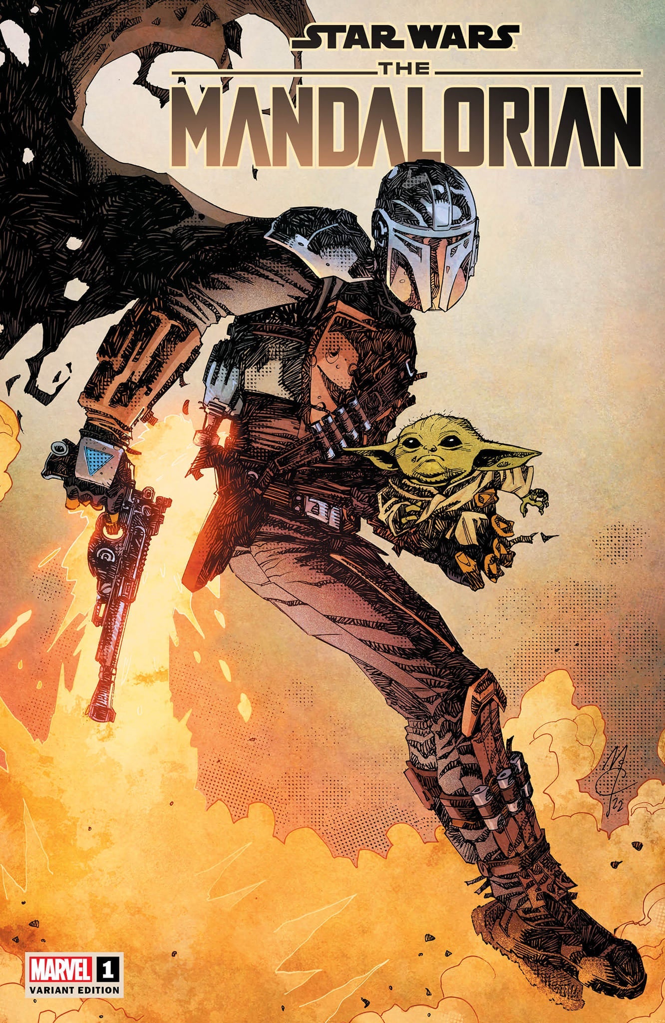 The Mandalorian #1 McCrea Variant