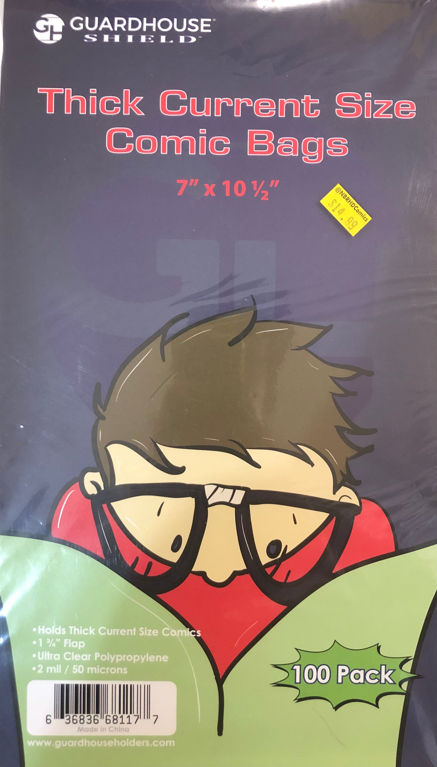 Current Size Comic Bags