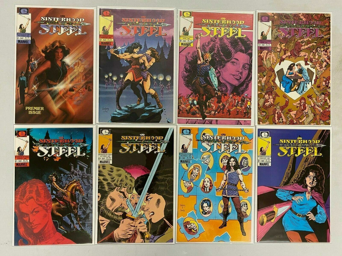 The Sisterhood of Steel #1-8