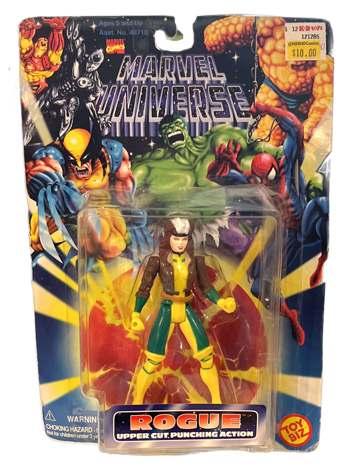 Toy Biz Marvel Comics Marvel Universe Rogue