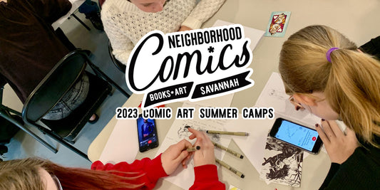 2023 Comic Art Summer Camp Schedule