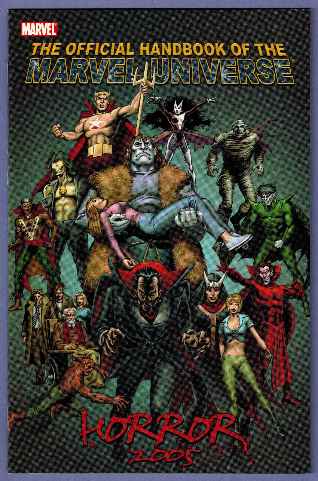 Official Handbook of the Marvel Universe - Horror 2005