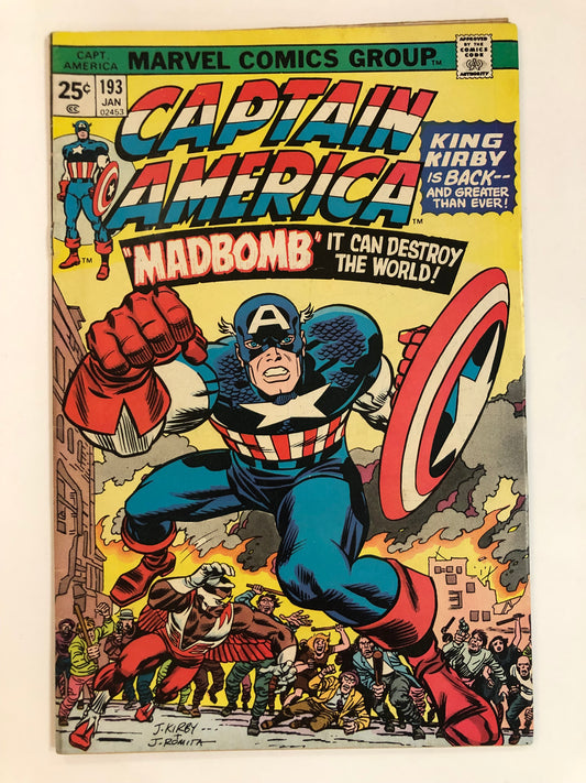 Captain America (1968) #193